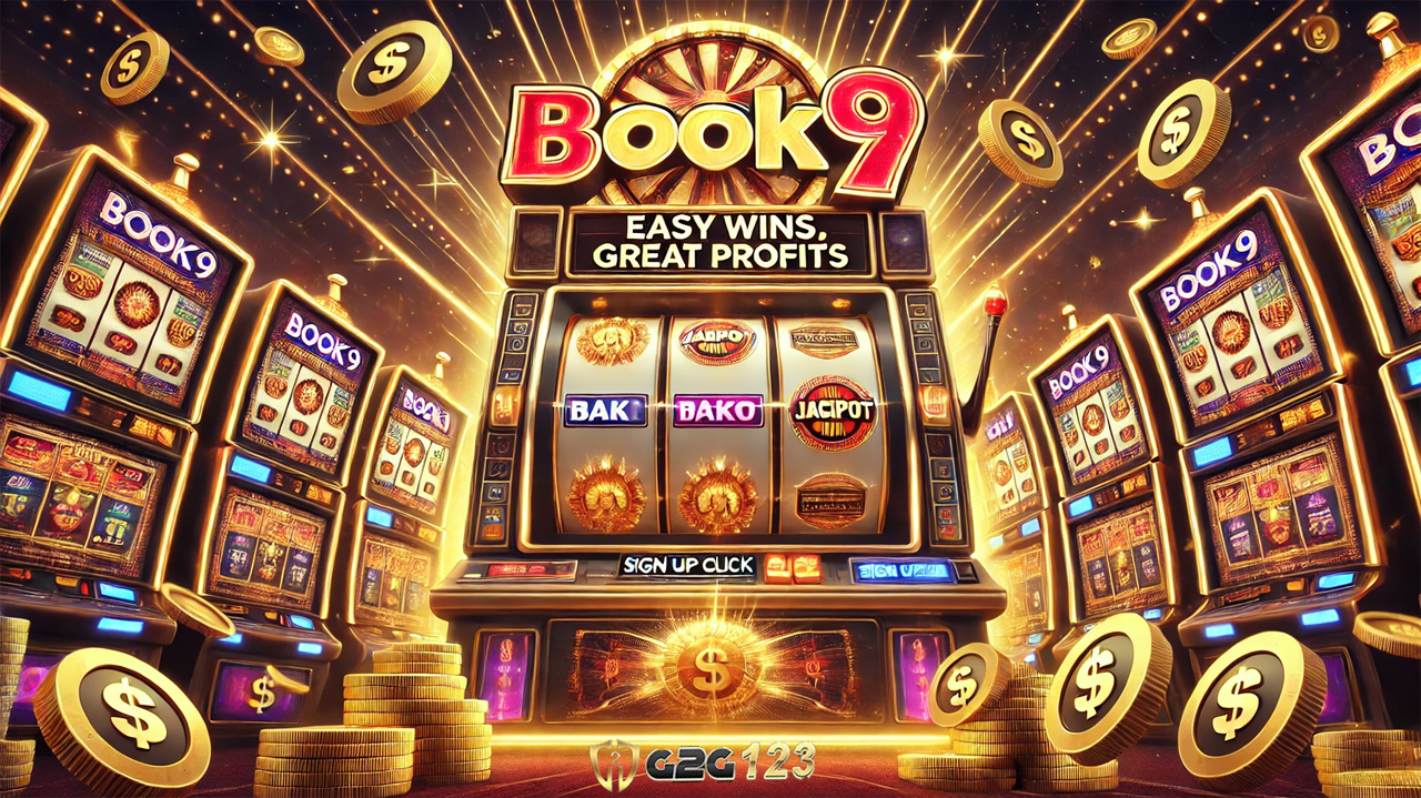 Book9 เป็นทั้งความสนุกและโอกาสสร้างรายได้ ช่วยให้การเล่นสล็อตกลายเป็นการลงทุนประเภทหนึ่งที่สร้างกำไรขอให้ทุกท่านโชคดีและสนุกกับการหมุนวงล้อ