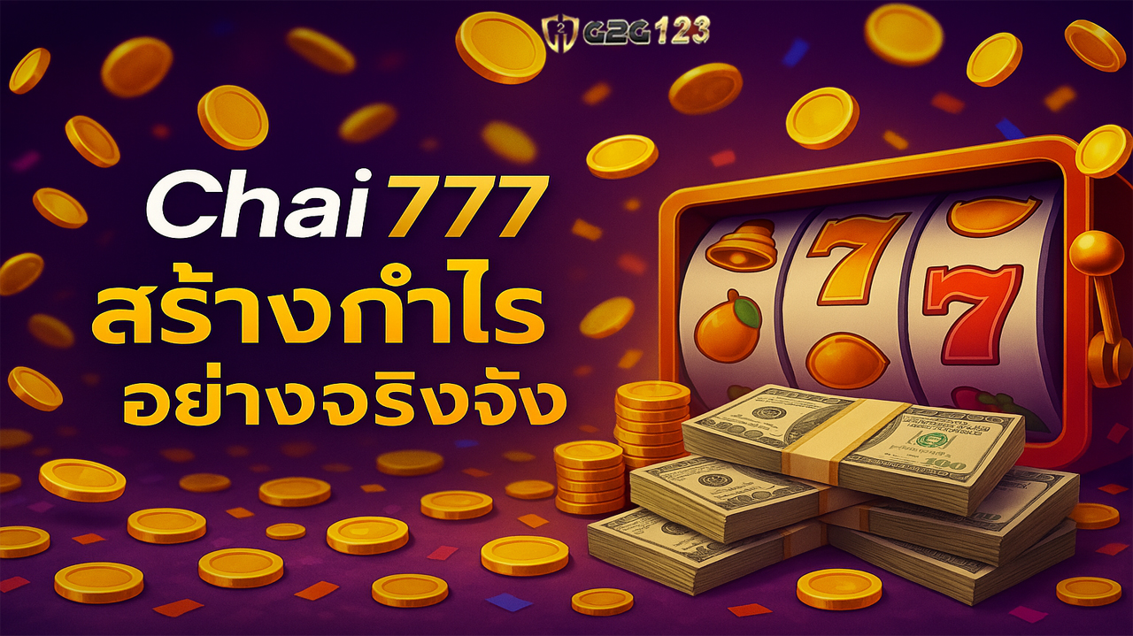 Chai777 ระบบปลอดภัย เกมแตกง่าย และบริการที่เป็นมิตรต่อนักลงทุนทุกระดับ ลงทุนวันนี้ แล้วให้การเล่นสล็อตกลายเป็นส่วนหนึ่งของความสำเร็จในชีวิต