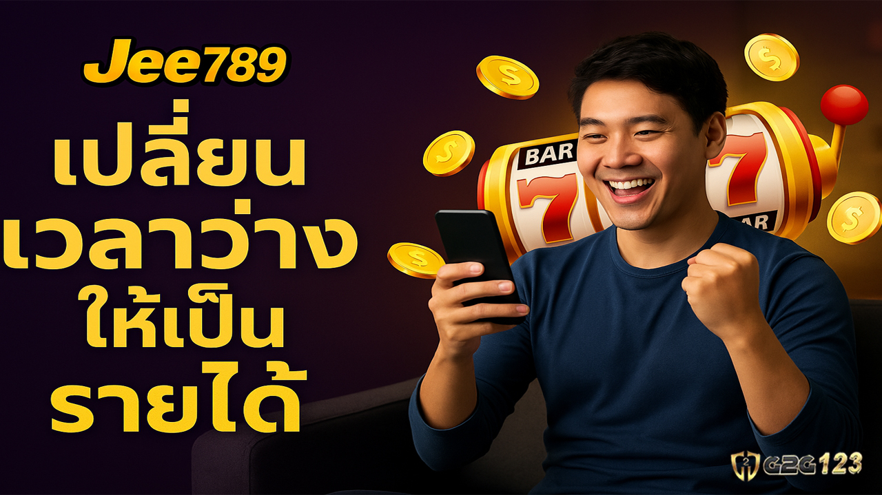 Jee789 กำลังมาแรงในปี 2025 ด้วยจุดเด่นของเว็บตรง โบนัสแตกง่าย จ่ายจริง และระบบที่ออกแบบมาเพื่อให้ผู้เล่นสามารถสร้างรายได้แบบยั่งยืน