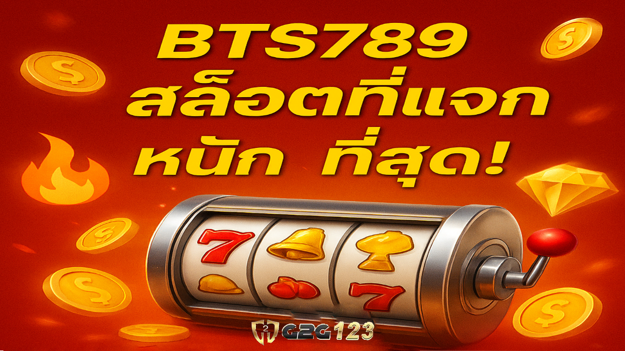 ปั่นเพลิน แตกไว โบนัสมาไม่หยุf ทุนเท่าไหร่ก็ปังได้ เพราะ สล็อตแตกง่าย ทุกเกมฝาก–ถอนออโต้ รวดเร็ว หมุนสนุก กำไรล้นมือ ต้อง BTS789 เท่านั้น