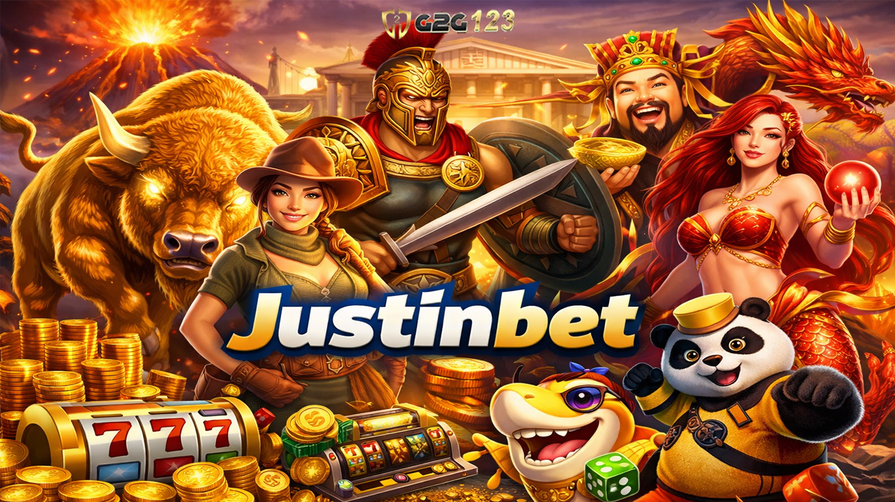 สนุก ลุ้น และต่อยอดกำไรได้ง่ายกับ เว็บสล็อต บน Justinbet รวมเกมดังจากค่ายยอดนิยม เล่นลื่น โบนัสลุ้นไว เหมาะทุกสไตล์การเล่น