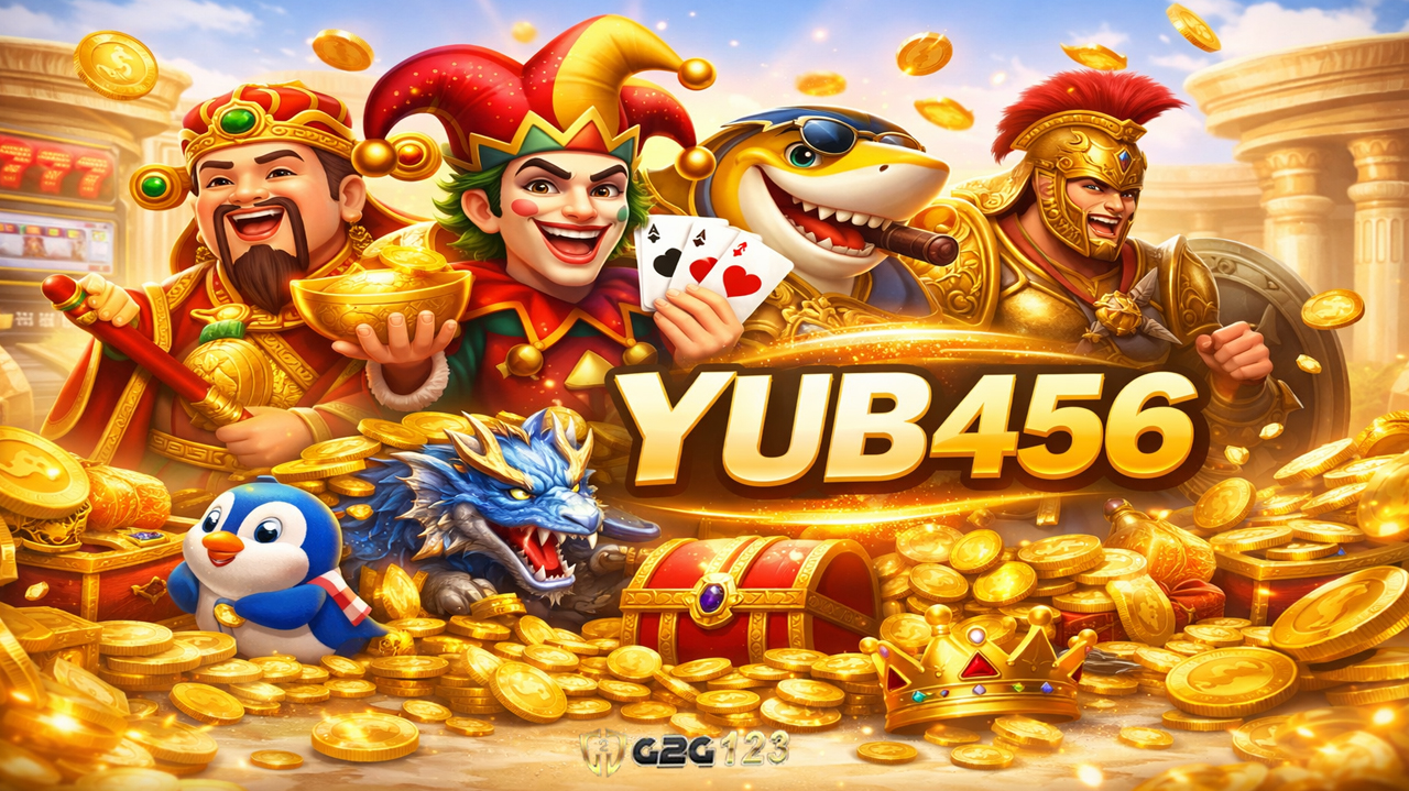 เล่นสล็อตออนไลน์แตกง่ายที่ YUB456 เว็บสล็อตตรงรวมเกมดัง โบนัสแรง ฝากถอนออโต้ เล่นง่าย ลุ้นกำไรจริงทุกสปิน