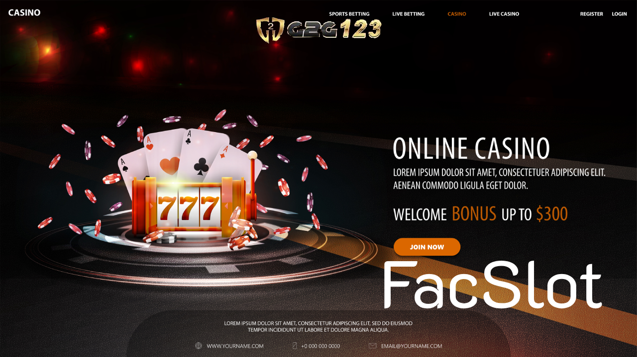 เว็บไซต์ FacSlot เว็บสล็อตคุณภาพ เล่นสนุก ระบบลื่น ฝาก–ถอนง่าย และได้เงินจริงทุกบาท เหมาะสำหรับคนที่อยากเปลี่ยนเวลาว่างให้เป็นรายได้เสริม